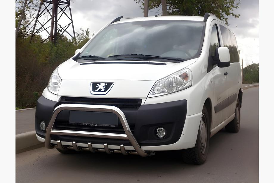Citroen Jumpy 2007–2017 Bullbar WT003 (nerūsējošais tērauds) Image