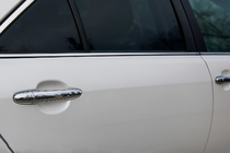 Toyota Camry 2006–2011 Durvju rokturu uzlikas (4 gab., nerūsējošais tērauds, EU) Carmos, turku tērauds foto 2