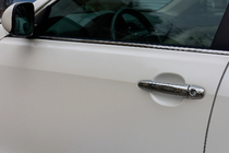 Toyota Camry 2006–2011 Durvju rokturu uzlikas (4 gab., nerūsējošais tērauds, EU) Carmos, turku tērauds foto 1