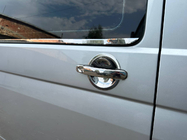 Volkswagen T5 Caravelle 2004–2010 Durvju rokturu uzlikas (nerūsējošais tērauds) foto 10