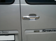Volkswagen LT 1995–2006 Durvju rokturu uzlikas (4 gab., nerūsējošais tērauds) Carmos - turku teras foto 7