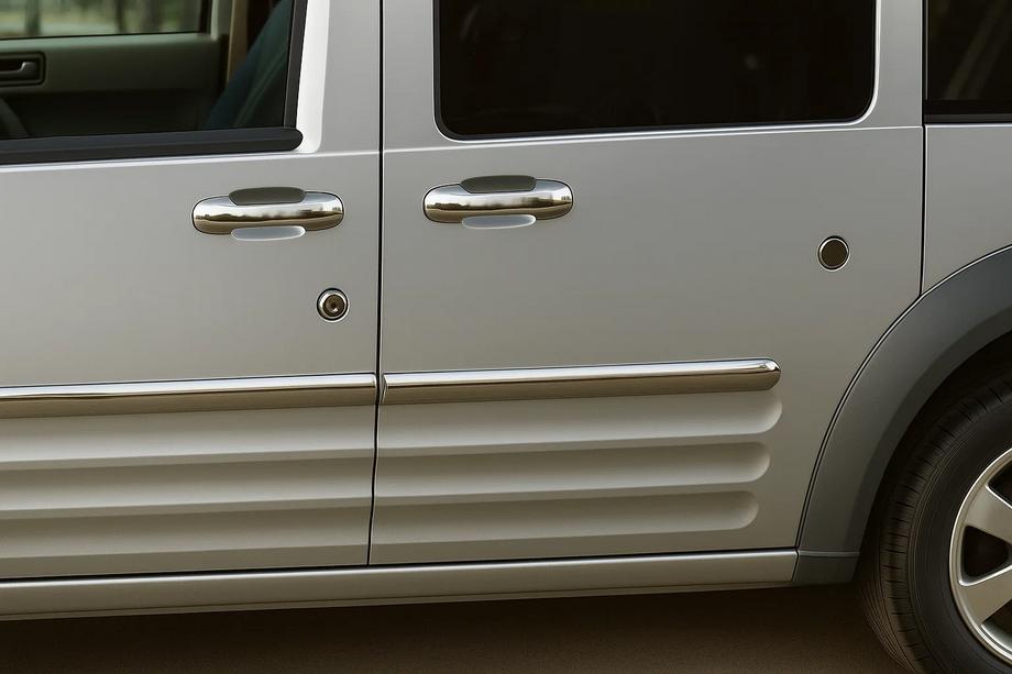 Ford Connect 2010–2013 Slēdzenes uzlikas (5 gab., nerūsējošais tērauds) Image