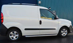 Opel Combo 2012–2018 Logu apmale (nerūsējošais tērauds) foto 5
