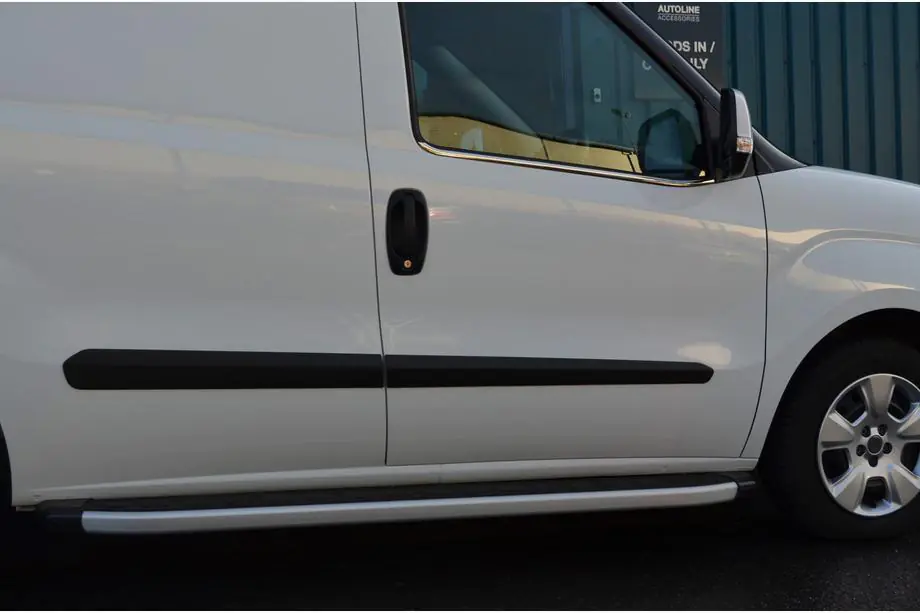Opel Combo 2012–2018 Logu apmale (nerūsējošais tērauds) Image