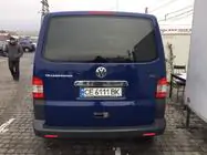 Volkswagen T5 Caravelle 2004–2010 Numura zīmes virsējā līste uz aizmugures vāka (nerūsējošais tērauds) foto 2