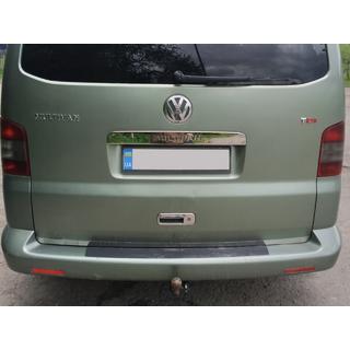 Nerūsējošā tērauda uzlika virs numura zīmes bagāžnieka vākam foto 3