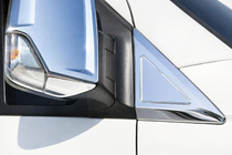 Mercedes Sprinter W906 2006–2018 Uzlikas pie spoguļiem (2 gab., nerūsējošais tērauds) Carmos - turku teras foto 1