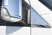 Mercedes Sprinter W906 2006–2018 Uzlikas pie spoguļiem (2 gab., nerūsējošais tērauds) Carmos - turku teras foto 9