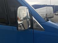 Mercedes Sprinter W906 2006–2018 Uzlikas pie spoguļiem (2 gab., nerūsējošais tērauds) Carmos - turku teras foto 3
