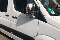 Mercedes Sprinter W906 2006–2018 Spoguļu uzlikas (2 gab.) Carmos, turku tērauds foto 7