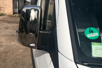 Volkswagen Crafter 2006–2016 Spoguļu uzlikas (2 gab.) OmsaLine, itāļu nerūsējošais tērauds foto 10