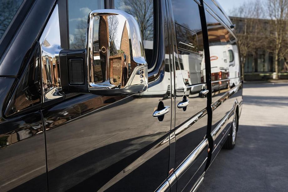 Volkswagen Crafter 2006–2016 Spoguļu uzlikas (2 gab.) OmsaLine, itāļu nerūsējošais tērauds Image