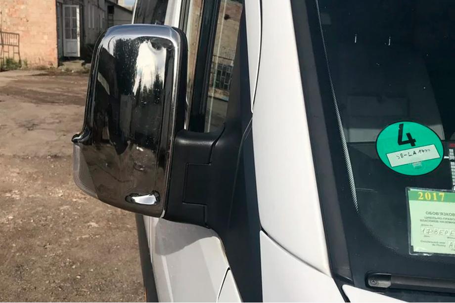 Volkswagen Crafter 2006–2016 Spoguļu uzlikas (2 gab.) Hromēta plastmasa Foto 10