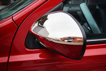 Nissan Qashqai 2010–2014 Spoguļu uzlikas (2 gab., nerūsējošais tērauds) OmsaLine - itāļu nerūsējošais tērauds foto 1