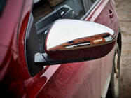Nissan Qashqai 2010–2014 Spoguļu uzlikas (2 gab., nerūsējošais tērauds) OmsaLine - itāļu nerūsējošais tērauds foto 2