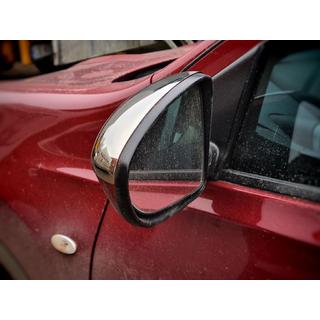 Spoguļu uzlikas (2 gab., nerūsējošais tērauds) Nissan Qashqai 2010–2014 foto 4