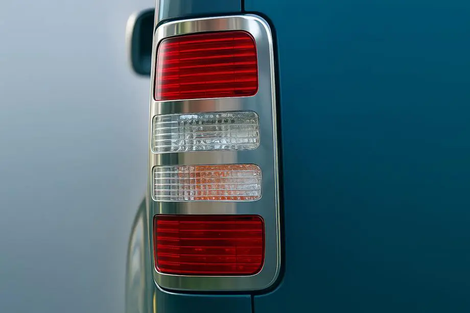 Volkswagen Caddy 2004–2010 Aizmugurējo lukturu uzlikas V1 (2 gab., nerūsējošais tērauds) Image