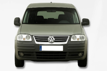 Volkswagen Caddy 2004–2010 Radiatora restes uzlika (nerūsējošais tērauds) OmsaLine – itāļu nerūsējošais tērauds foto 3