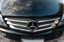 Mercedes Sprinter W906 2006–2018 Radiatora režģa uzlikas (2013↗, nerūs.) OmsaLine – itāļu nerūsējošais tērauds foto 5