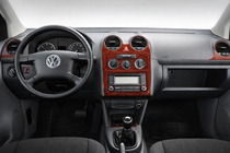 Volkswagen Caddy 2004–2010 Paneļa uzlikas Alumīnijs foto 1