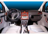 Volkswagen Caddy 2004–2010 Paneļa uzlikas Alumīnijs foto 8