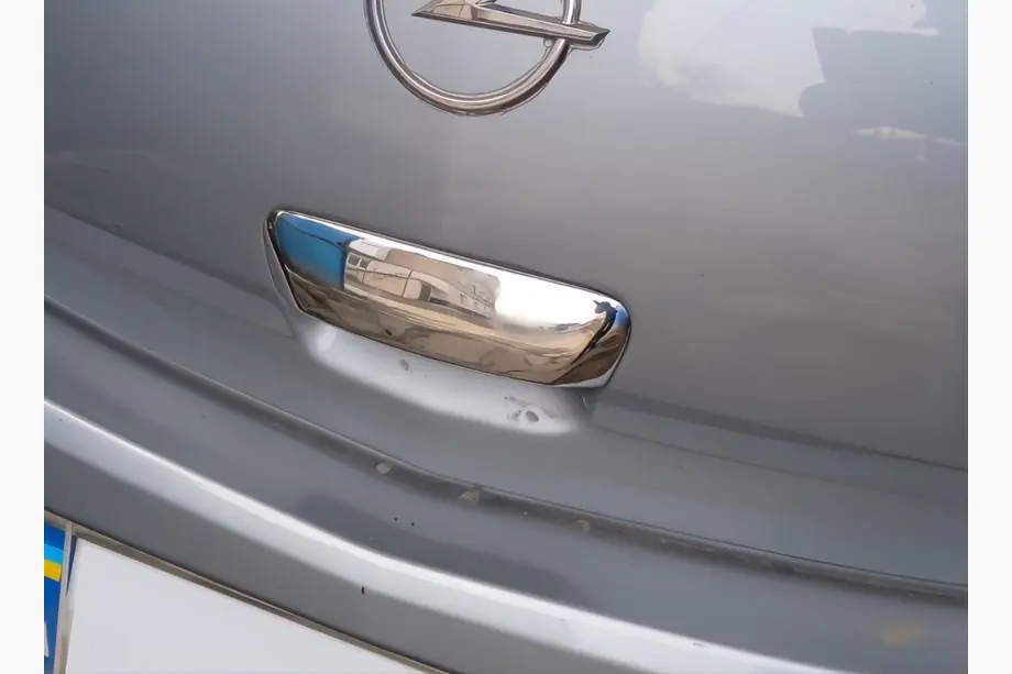Opel Corsa D 2007–2014 Aizmugurējo durvju roktura uzlika (nerūsējošais tērauds) Image