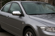 Mazda 6 2003–2008 Hromēti spoguļu uzlikas (2 gab.) foto 1