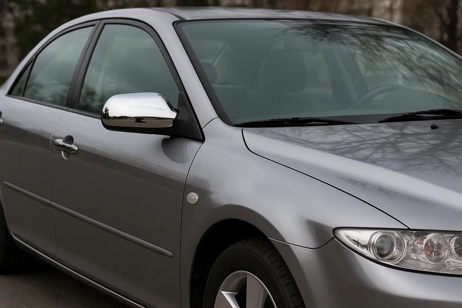 Mazda 6 2003–2008 Hromēti spoguļu uzlikas (2 gab.) Image