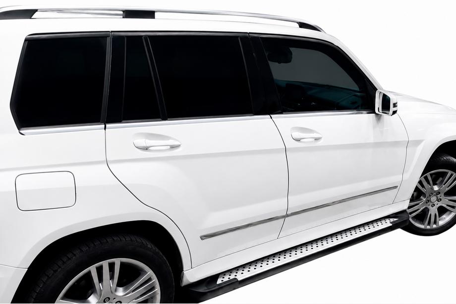 Mercedes GLK class X204 2008–2015 Sānu pakāpieni Allmond Grey (2 gab., alumīnijs) Image