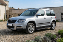 Skoda Yeti 2009–2017 Sānu pakāpieni Bosphorus Black (2 gab., alumīnijs) foto 1