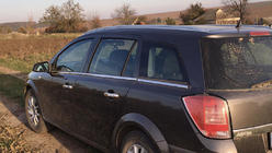 Opel Astra H 2004–2013 Ārējās logu apmales no nerūsējošā tērauda Hečbeks, Carmos — turku tērauds foto 5