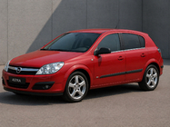 Opel Astra H 2004–2013 Ārējās logu apmales no nerūsējošā tērauda Hečbeks, Carmos — turku tērauds foto 1