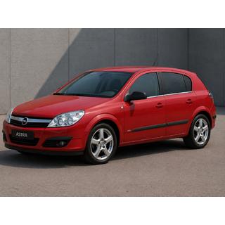 Ārējās logu apmales no nerūsējošā tērauda Opel Astra H 2004–2013 foto 1