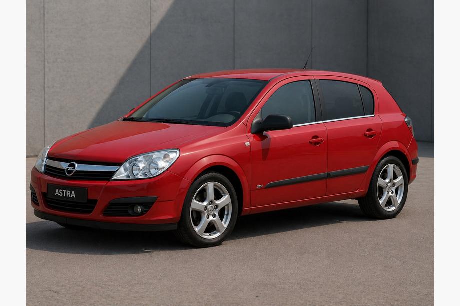 Opel Astra H 2004–2013 Ārējās logu apmales no nerūsējošā tērauda Hečbeks, Carmos — turku tērauds Image