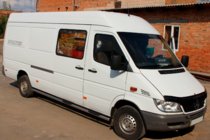 Mercedes Sprinter W901/902/903/904/905 1995–2006 Sānu caurules (2 gab., nerūs. tērauds) foto 5