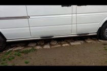 Mercedes Sprinter W901/902/903/904/905 1995–2006 Sānu caurules (2 gab., nerūs. tērauds) foto 3