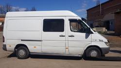 Mercedes Sprinter W901/902/903/904/905 1995–2006 Sānu sliekšņi Premium (2 gab., nerūs.) Garā bāze, Ø60 foto 1