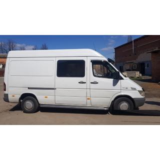 Sānu sliekšņi Premium (2 gab., nerūs.) Mercedes Sprinter W901/902/903/904/905 1995–2006 foto 1
