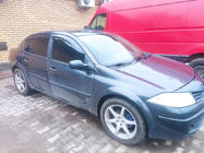 Renault Megane II 2004–2009 Logu vēja deflektori SD (4 gab., Perflex Sport) foto 2