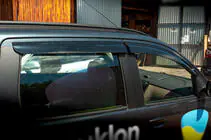 Renault Lodgy 2013–2022 Logu vēja deflektori (4 gab., Sunplex Sport) foto 9