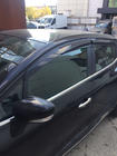 Renault Clio IV 2012–2019 Logu vēja deflektori HB (4 gab., Sunplex Sport) foto 3