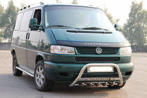 Volkswagen T4 Caravelle/Multivan 1990–2003 Ķengurstienis WT003 60 mm (nerūsējošais tērauds) 51 mm, ar uzrakstu foto 6