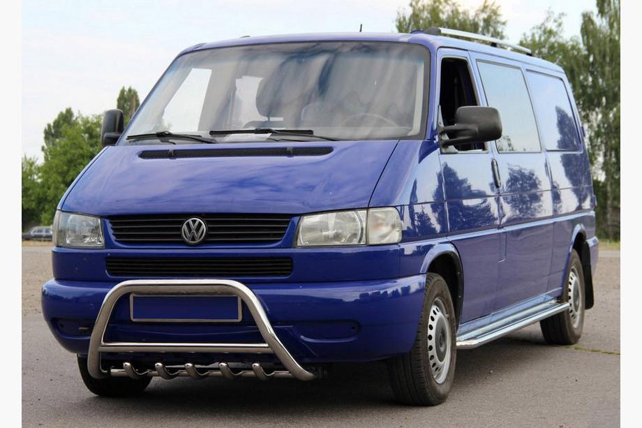 Volkswagen T4 Caravelle/Multivan 1990–2003 Ķengurstienis WT003 60 mm (nerūsējošais tērauds) 51 mm, ar uzrakstu Image