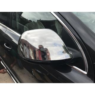 Spoguļu uzlikas (2 gab., nerūsējošais tērauds) Audi Q7 2005–2015 foto 2