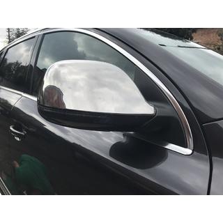 Spoguļu uzlikas (2 gab., nerūsējošais tērauds) Audi Q7 2005–2015 foto 3