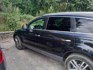 Audi Q7 2005–2015 Durvju rokturu uzlikas (4 gab., nerūsējošais tērauds) Carmos, ar pogu foto 3