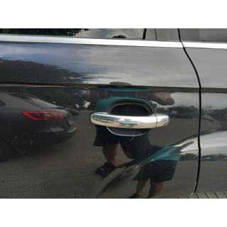 Durvju rokturu uzlikas (4 gab., nerūsējošais tērauds) Audi Q7 2005–2015 foto 2