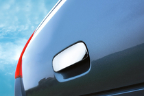Citroen C-4 2004–2010 Bagāžnieka vāka roktura uzlika (nerūsējošais tērauds) foto 1