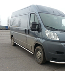 Citroen Jumper 2007–2025 Sānu caurules (2 gab., nerūs. tērauds) Garā bāze, Ø60 foto 4