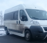 Citroen Jumper 2007–2025 Sānu sliekšņi Premium (2 gab., nerūs.) Īsā riteņu bāze, Ø60 foto 2